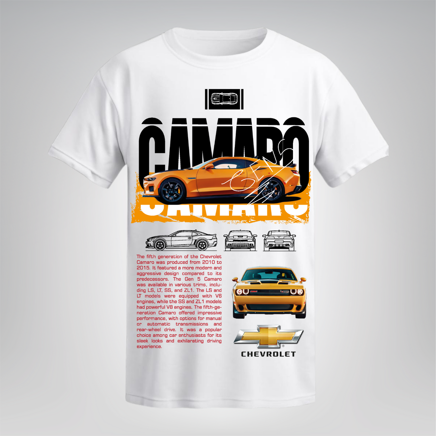 Polera Camaro Gen 5 – Chevrolet