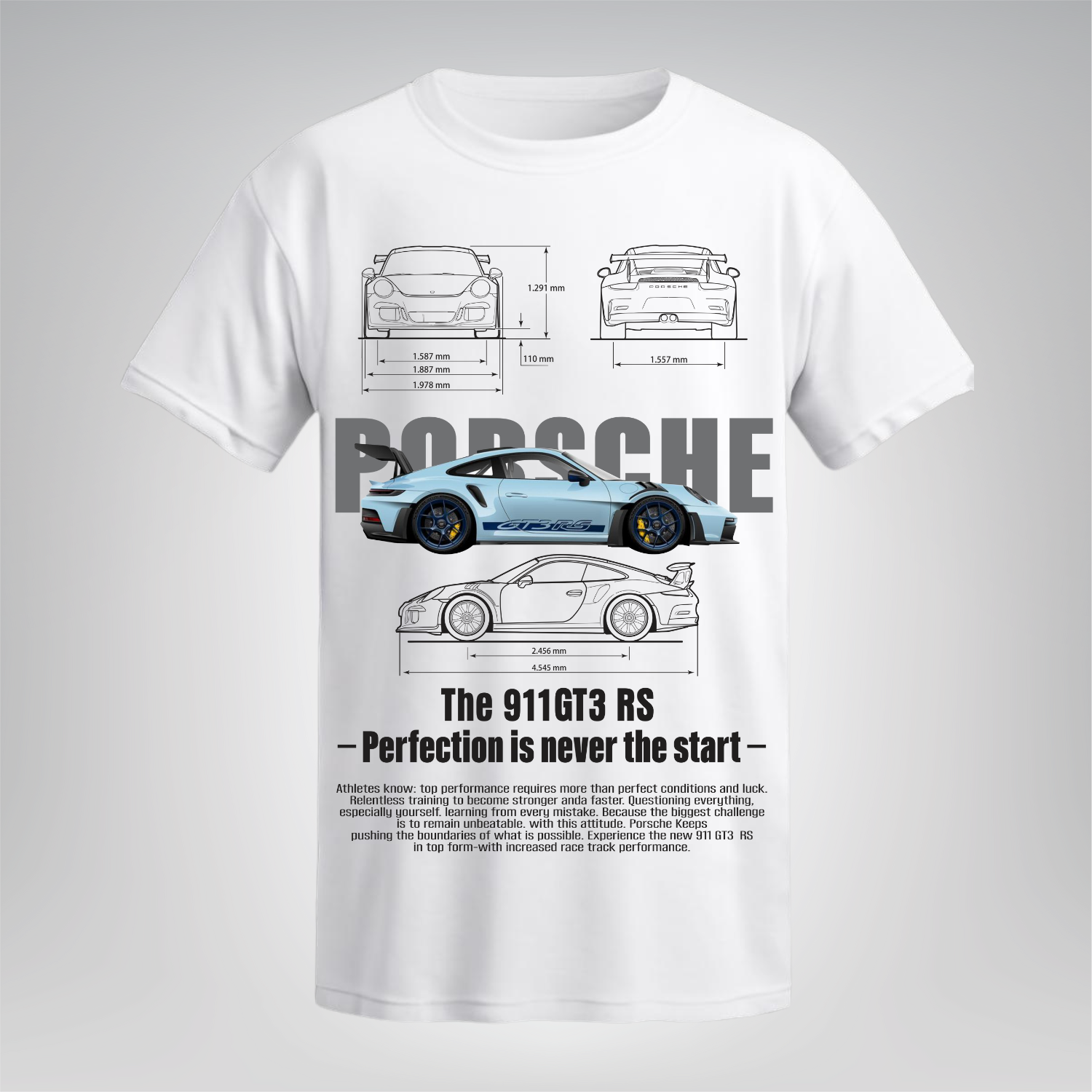 Polera 911 GT3 RS- Porsche