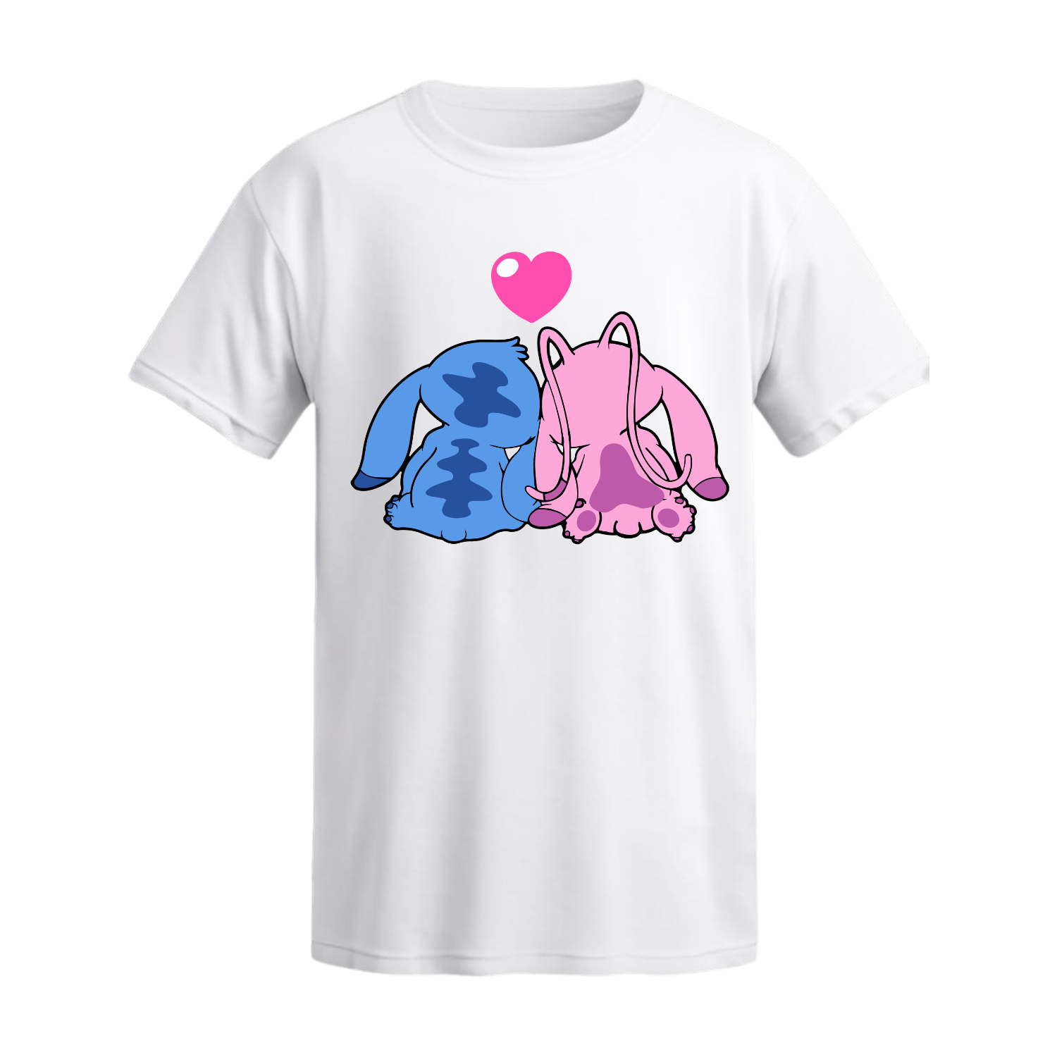 Polera Stitch & Angel Amor Infinito – Lilo & Stitch