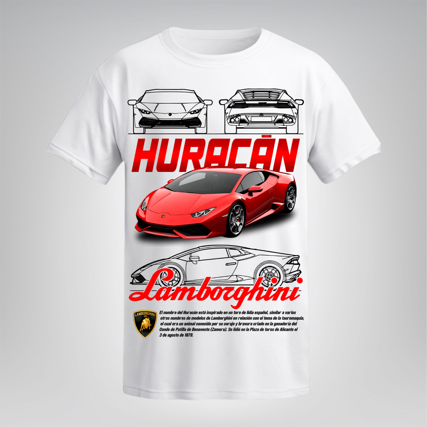 Polera Huracán – Lamborghini