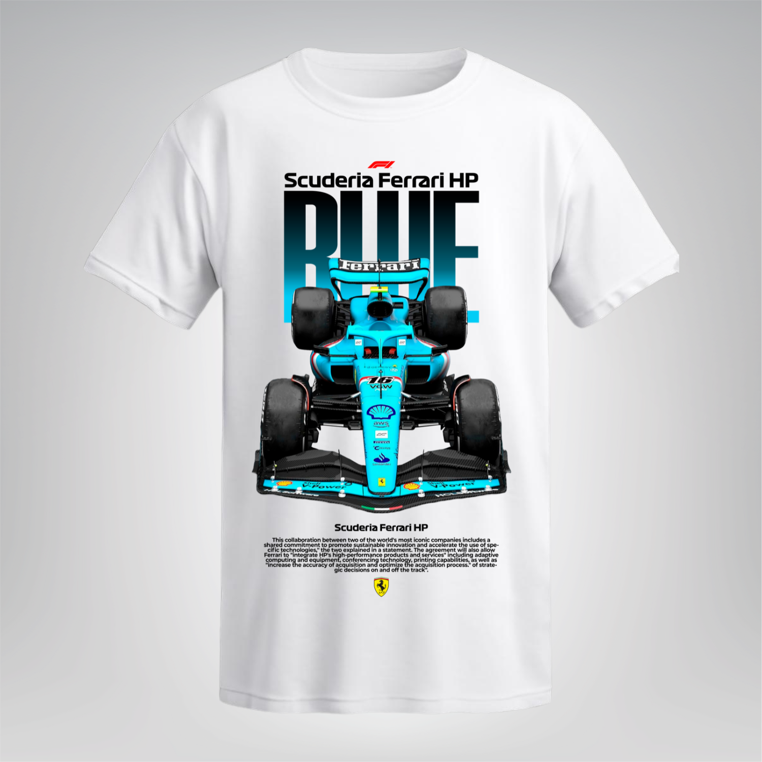 Polera Blue Edition – Ferrari