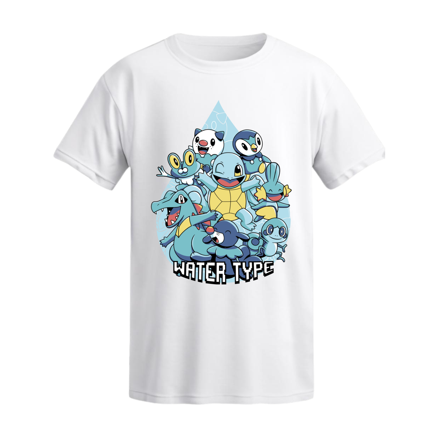 Polera Water Type Squad – Pokémon
