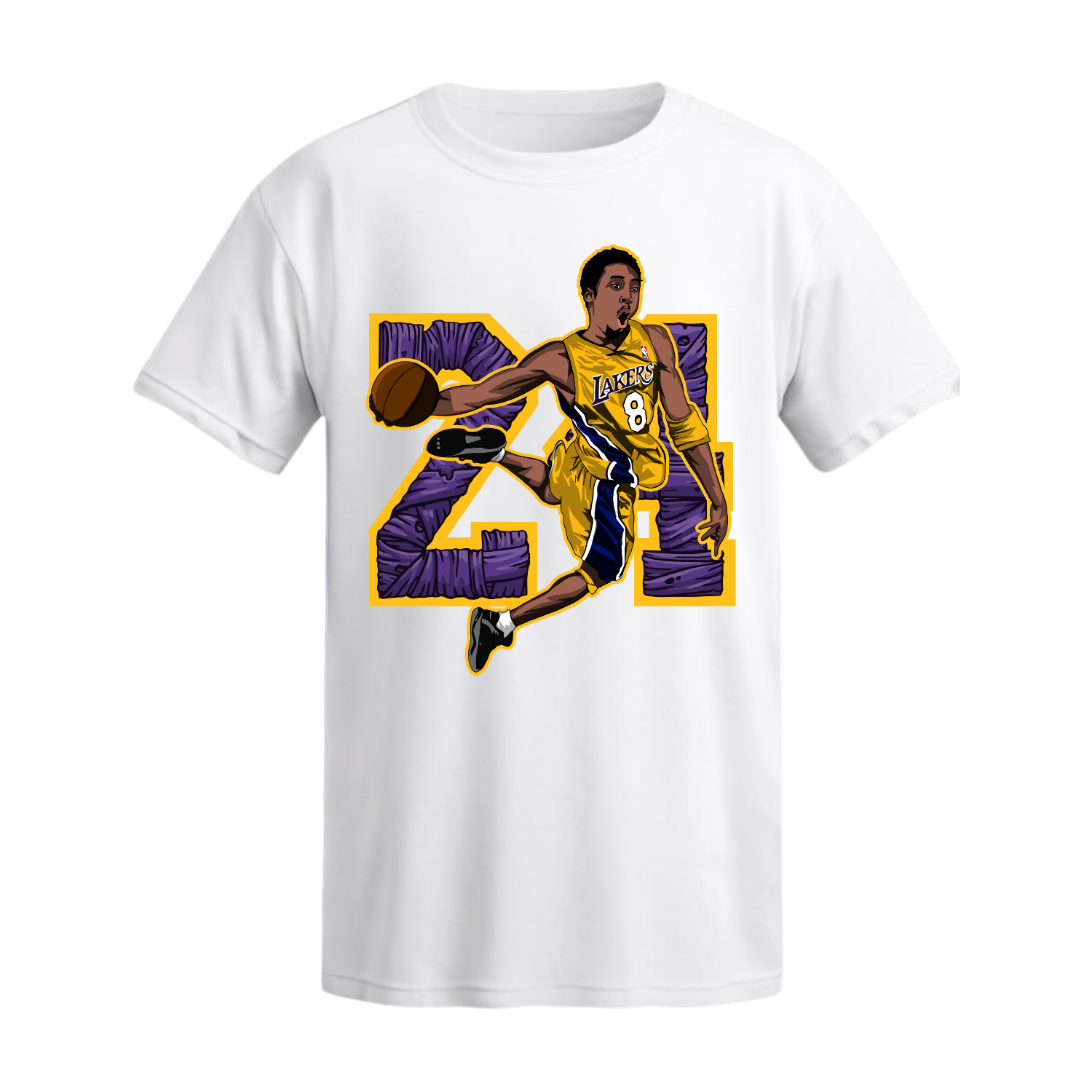 Polera LeBron James The King #23 – LA Lakers