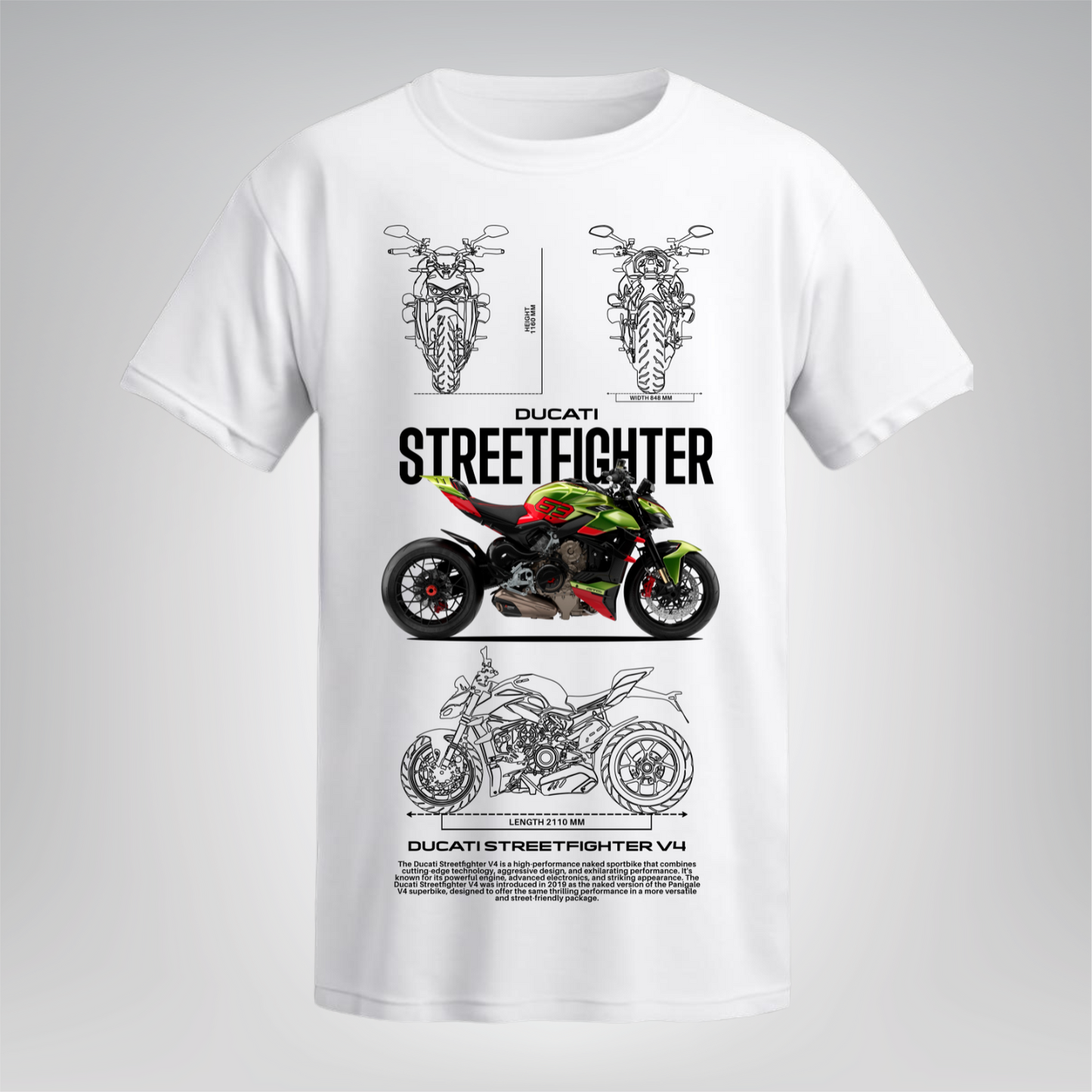 Polera Ducati Streetfighter V4