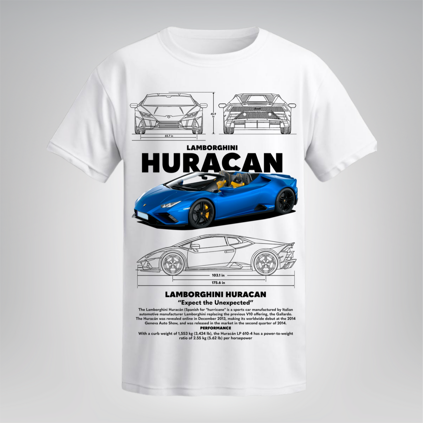 Polera Huracán – Lamborghini