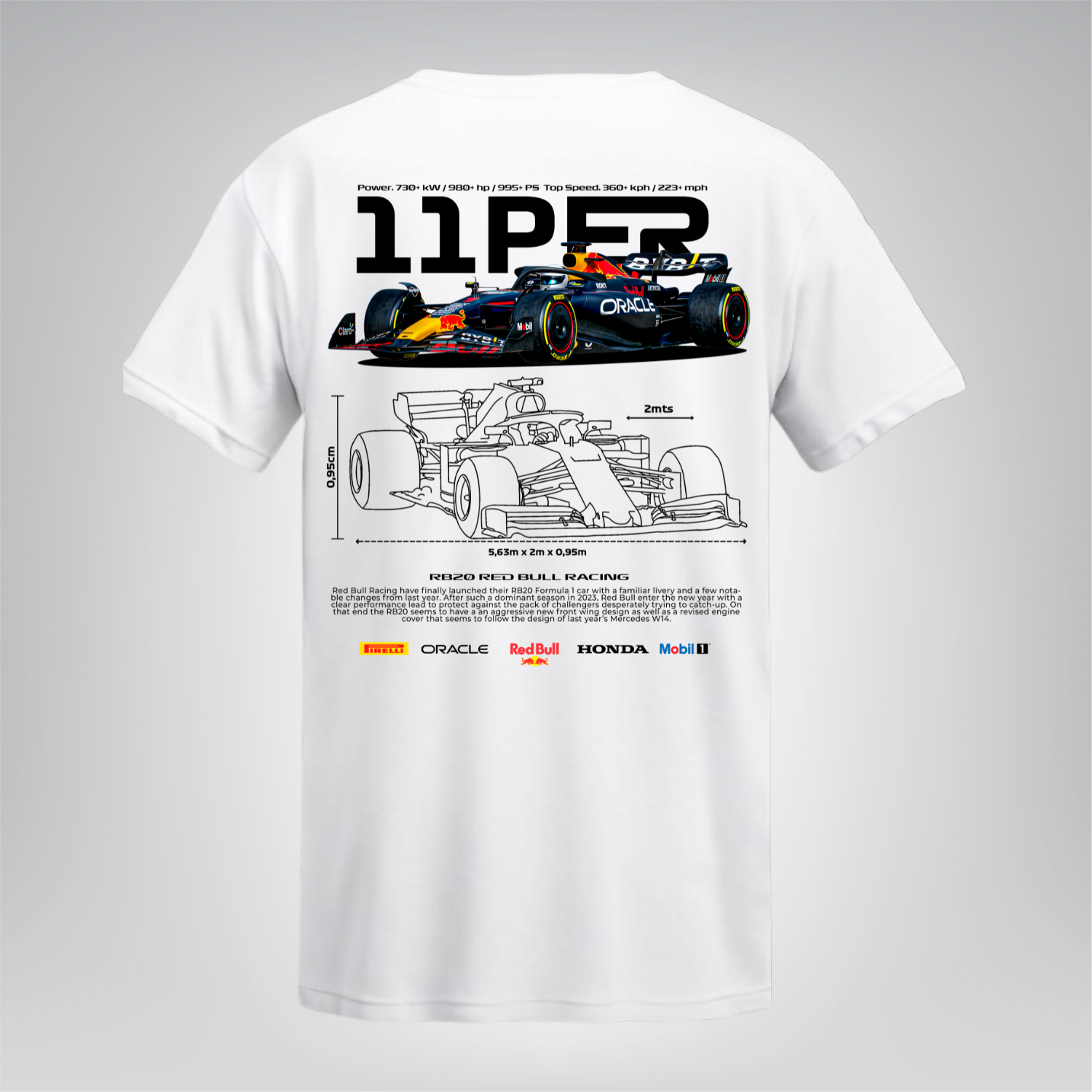 Polera 11PER – Red Bull