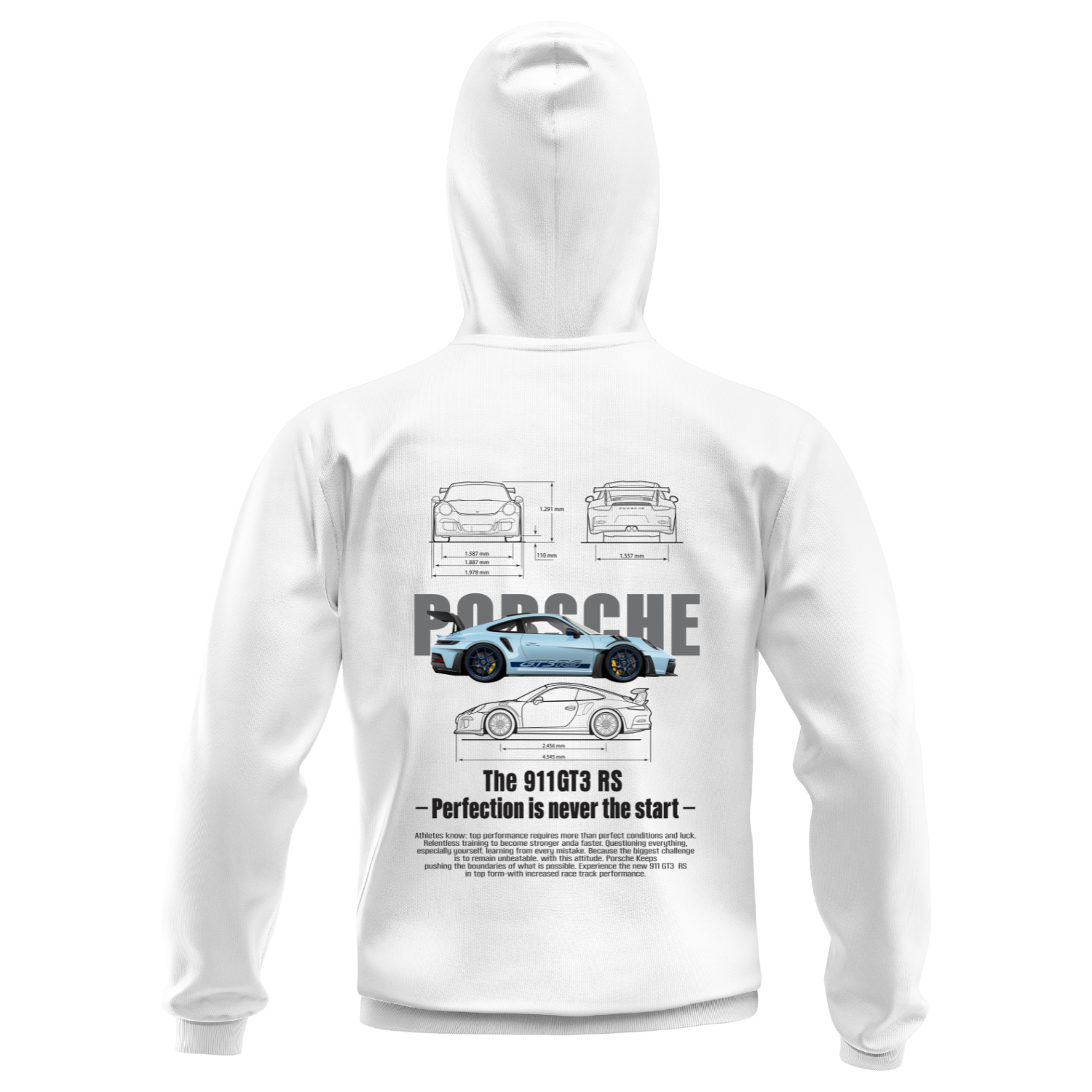 Polerón 911 GT3 RS Blueprint – Porsche