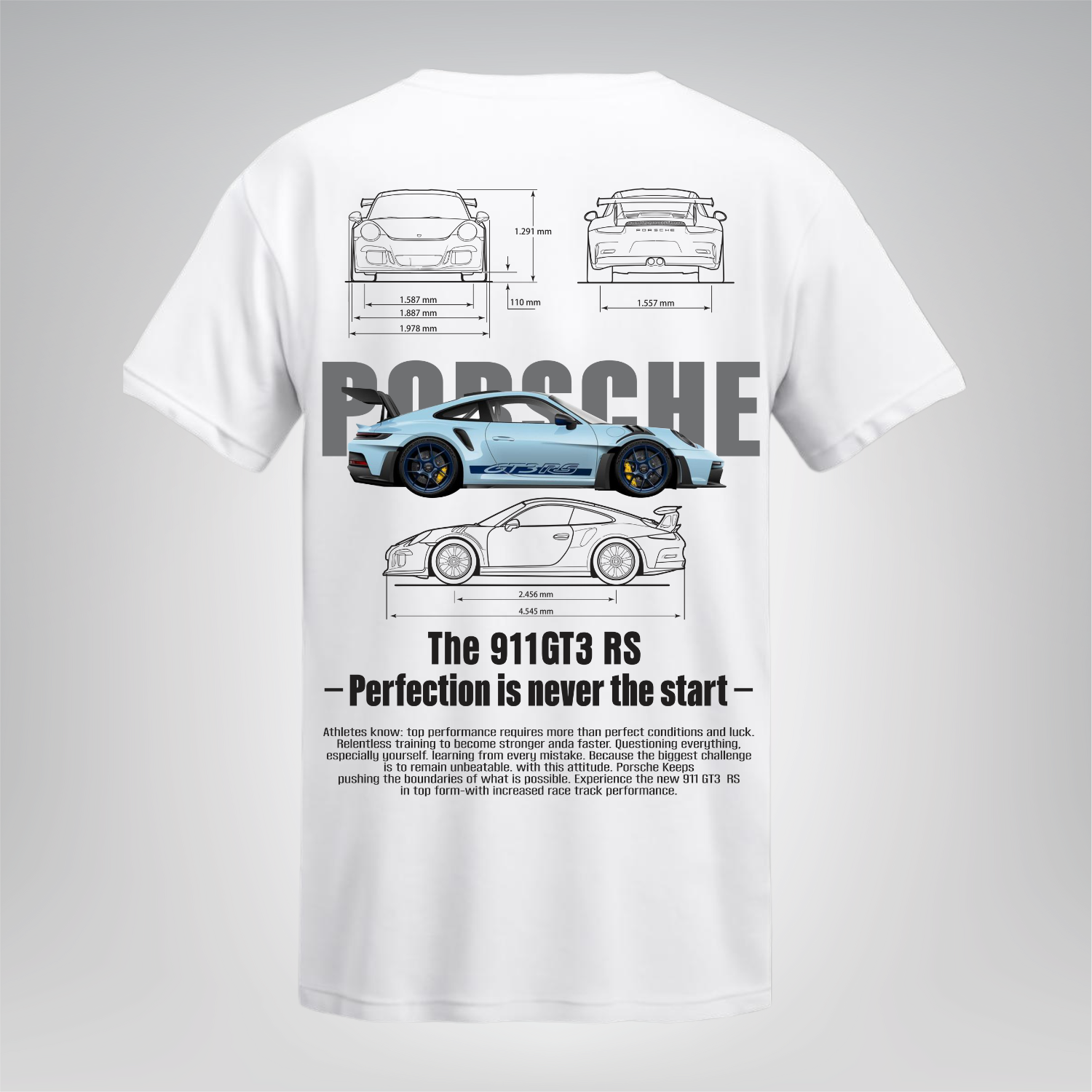 Polera 911 GT3 RS- Porsche
