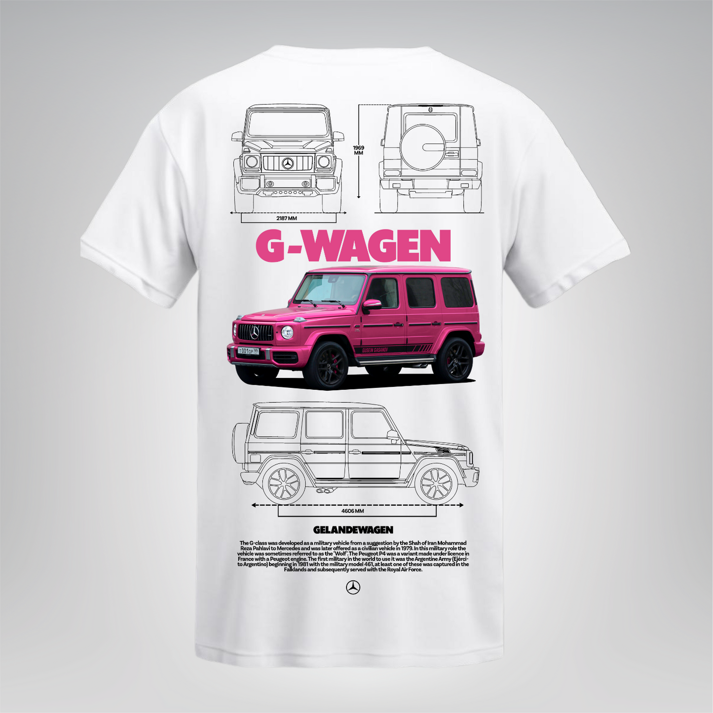 Polera G-Wagen Rosa – Mercedes-Benz