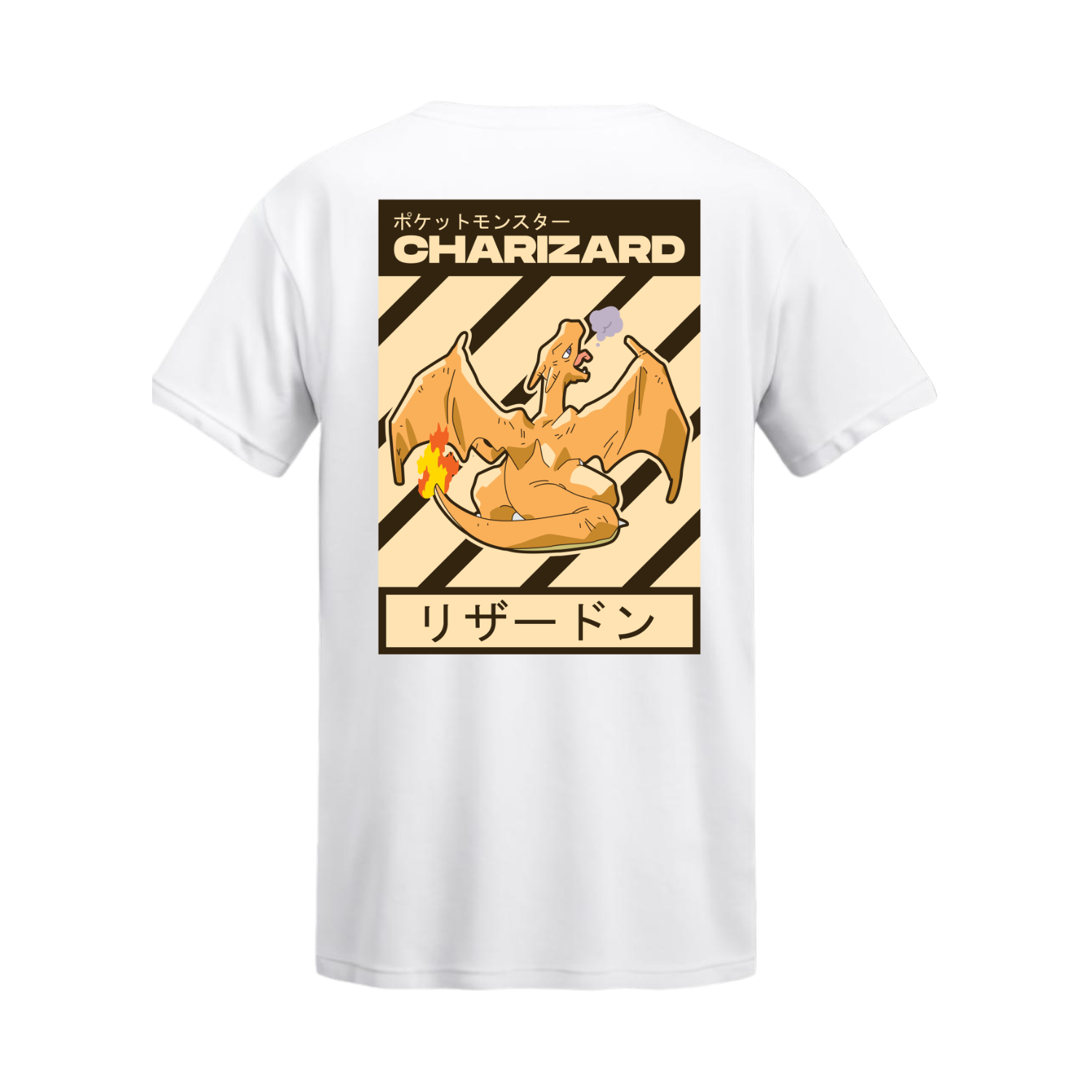 Polera Charizard Retro Kanji – Pokémon