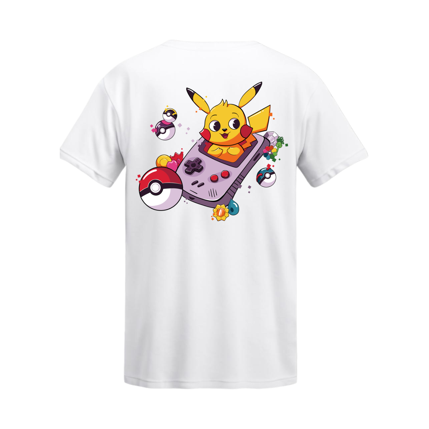 Polera Pikachu Retro Gamer – Pokémon