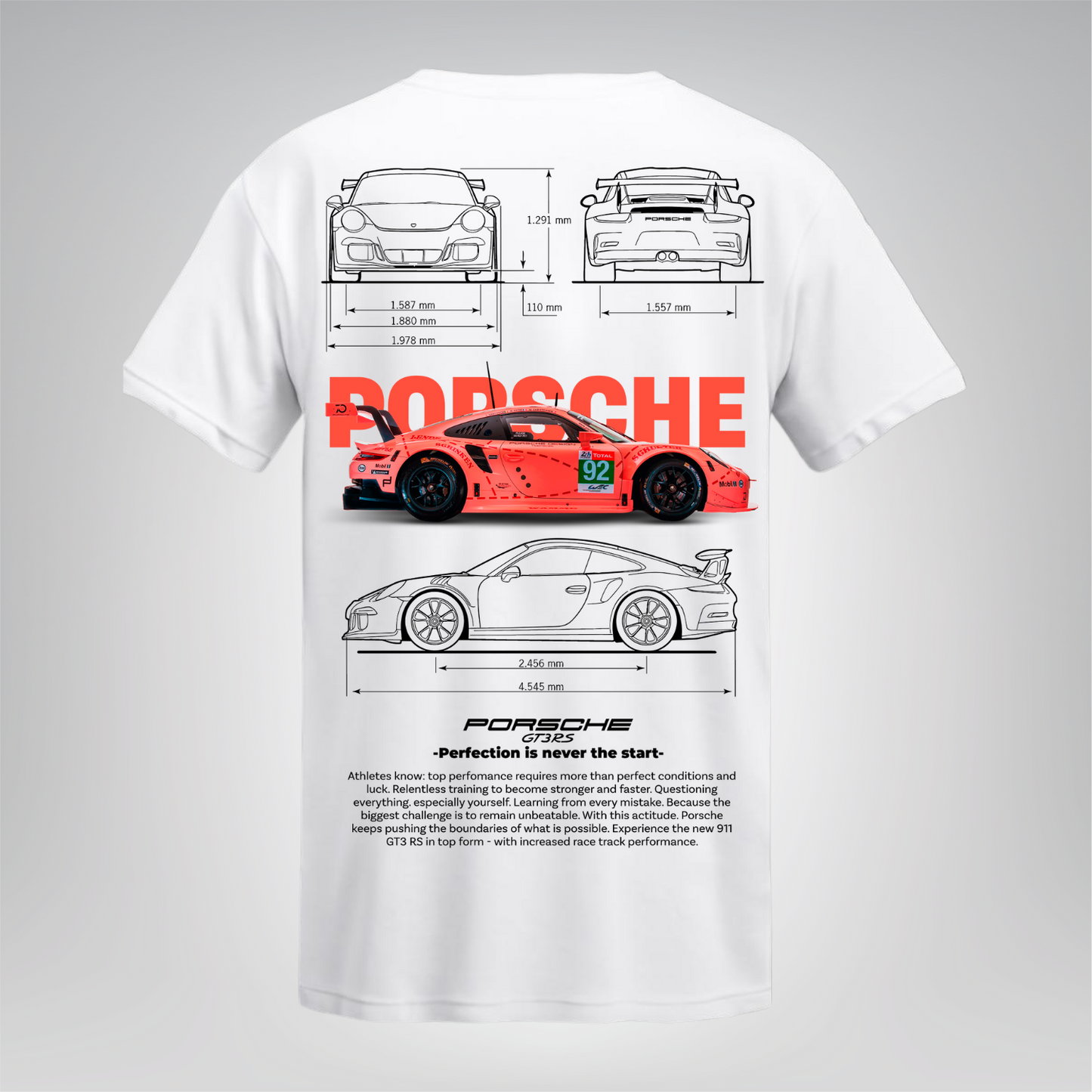 Polera Porsche 911 GT3 RS – Racing Edition