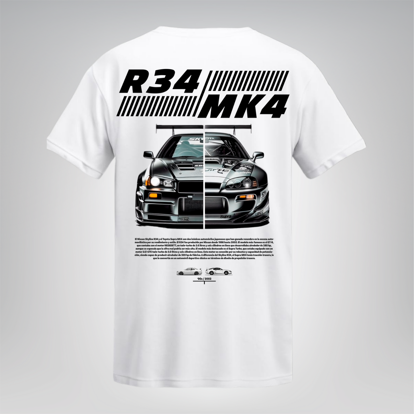 Polera R34 vs MK4 – JDM Legends