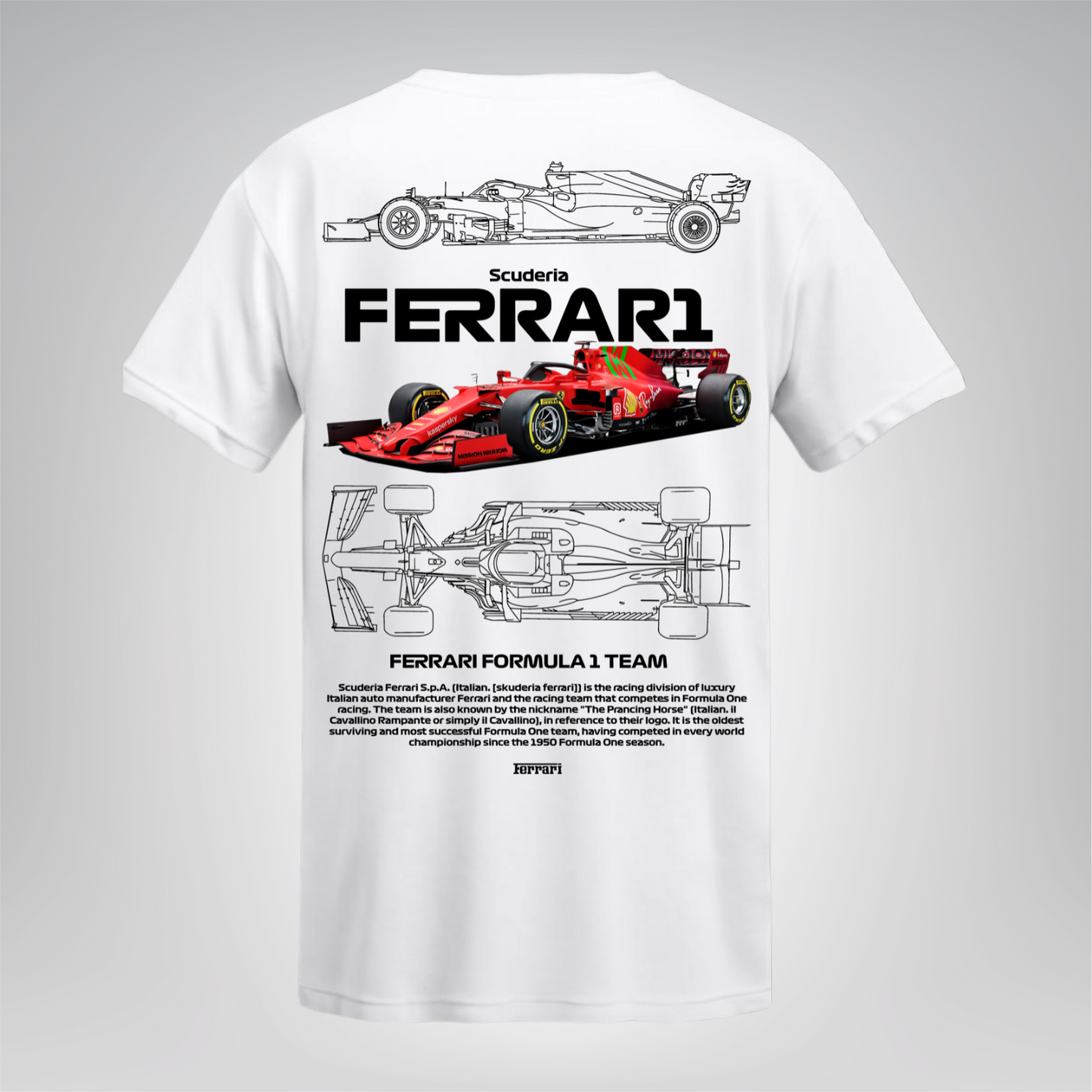 Polera Ferrari F1 – Scuderia Ferrari