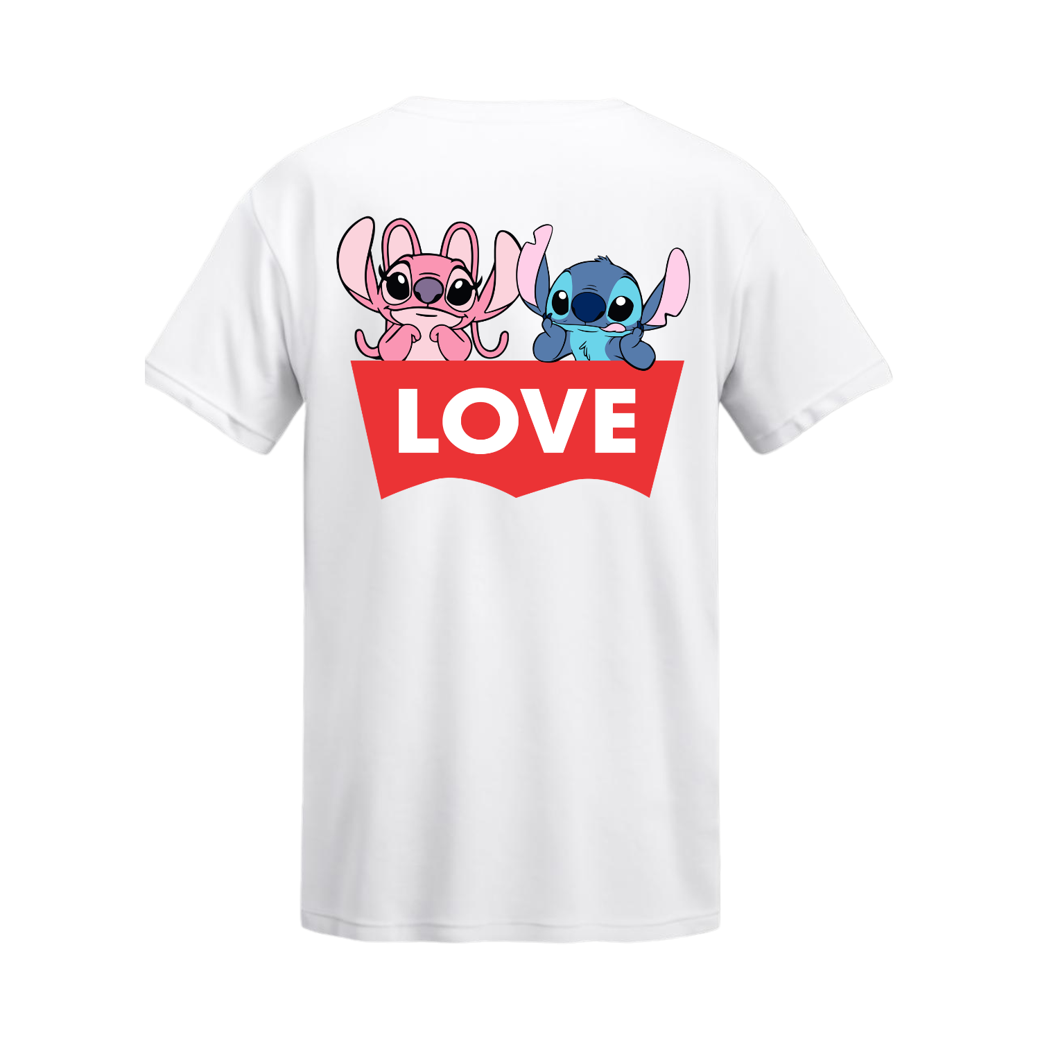 Polera Stitch & Angel Love Parody – Lilo & Stitch