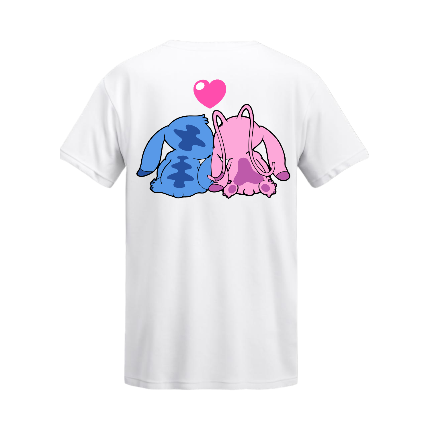 Polera Stitch & Angel Amor Infinito – Lilo & Stitch