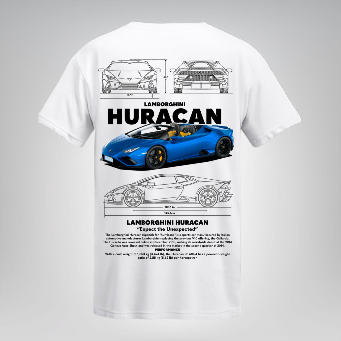 Polera Huracán – Lamborghini