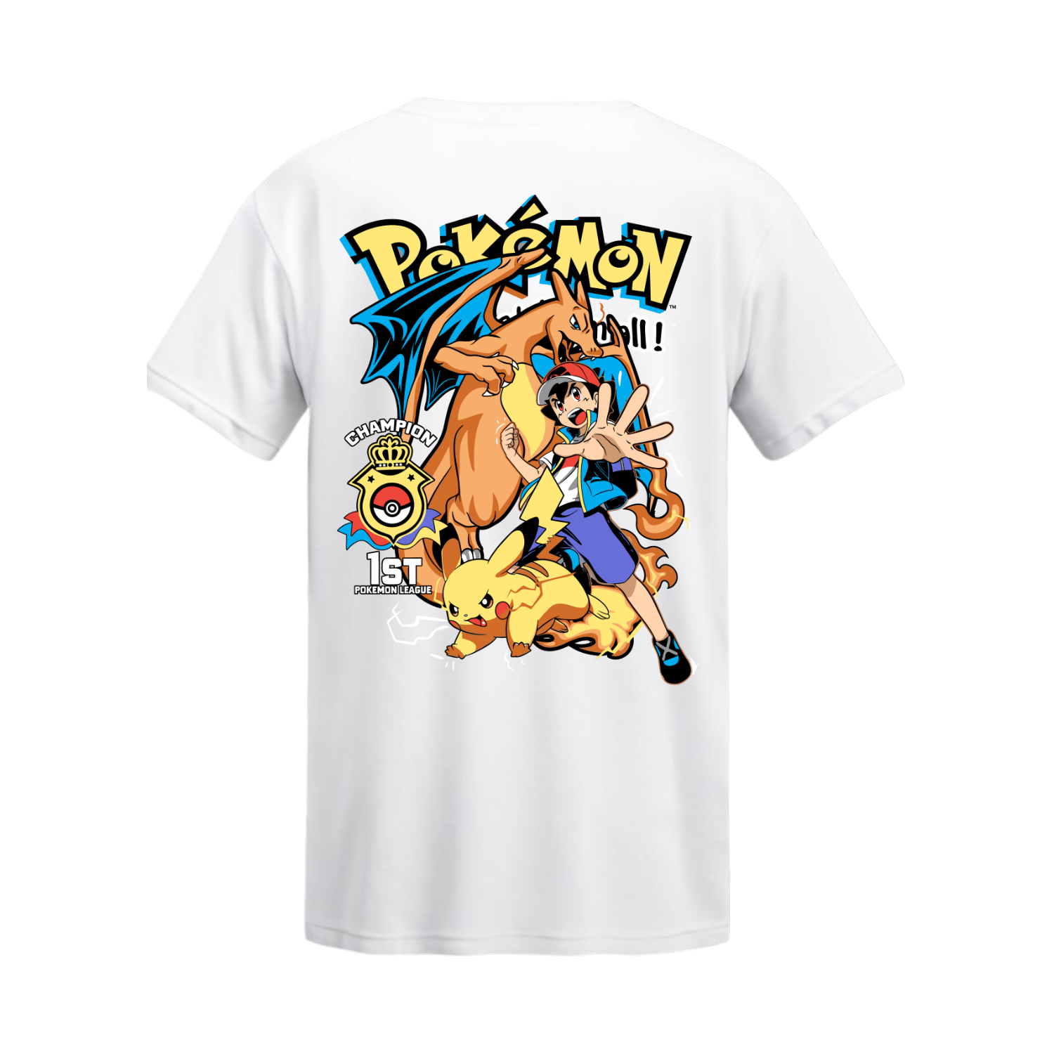 Polera Ash Campeón Legendario – Pokémon