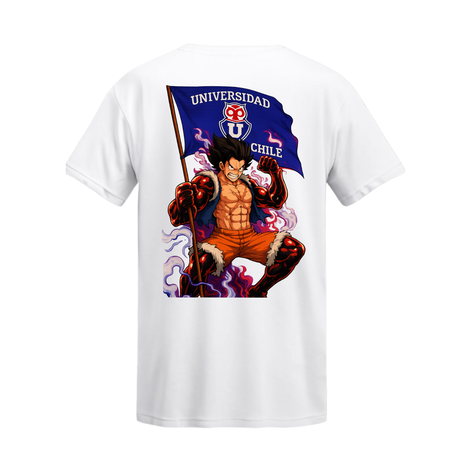 Polera Luffy Gear Fourth – Universidad de Chile