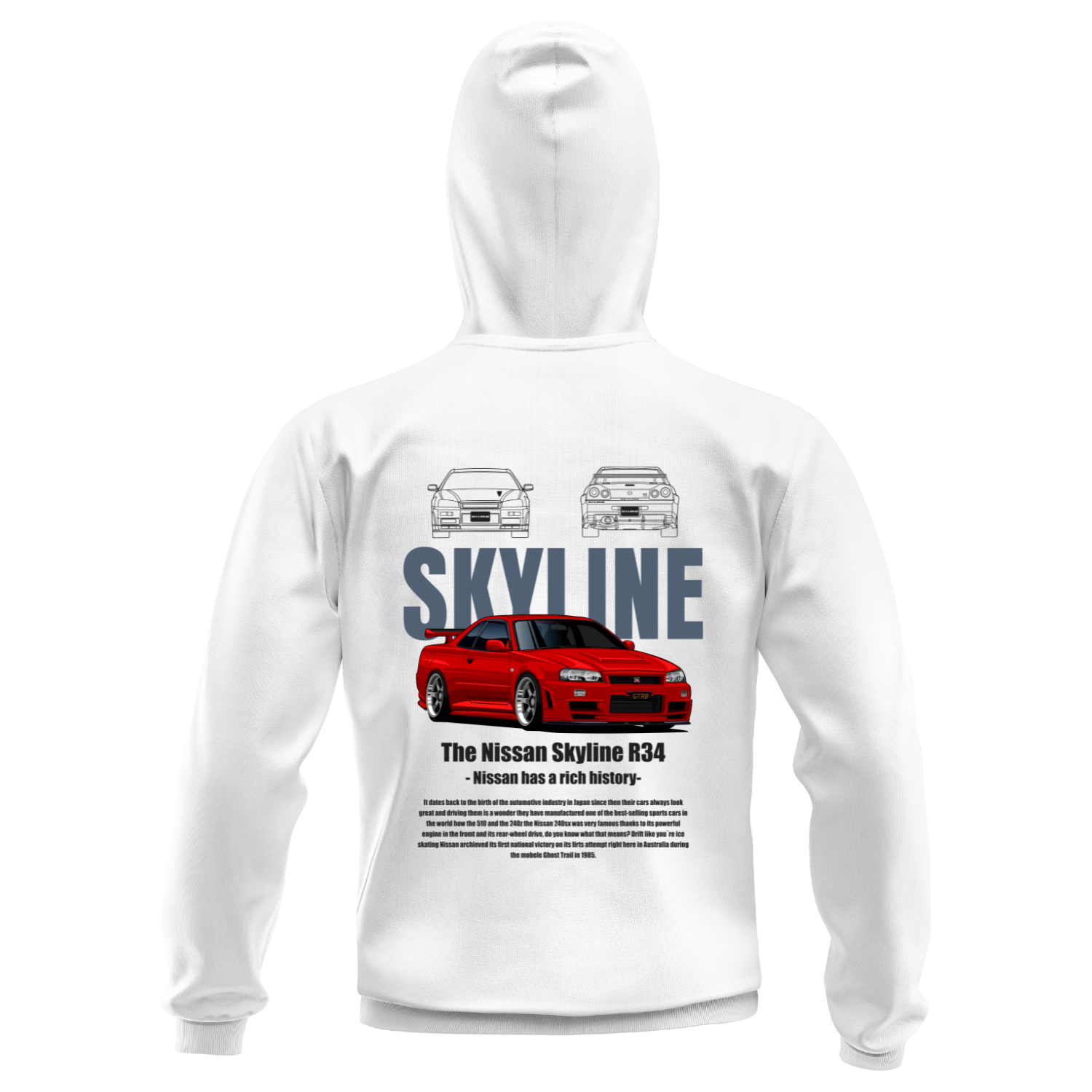 Polerón Nissan Skyline R34 History – Nissan