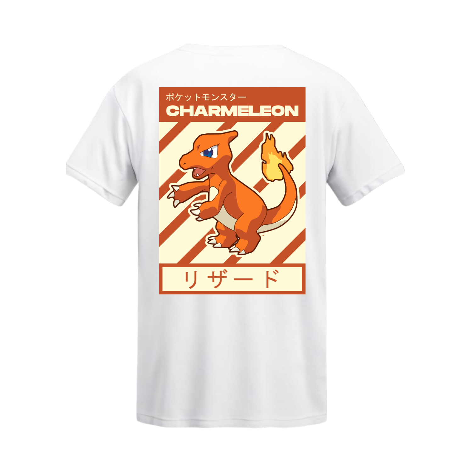 Polera Charmeleon Retro Kanji – Pokémon
