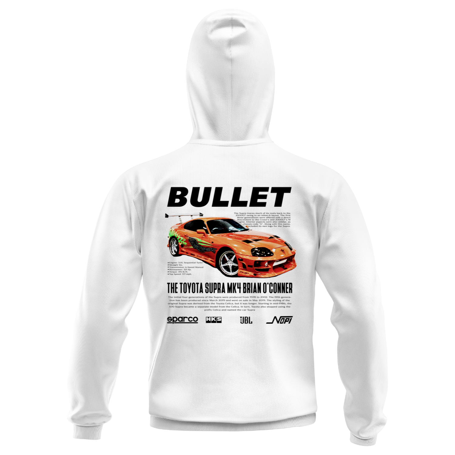 Polerón Bullet Brian O'Conner – Toyota