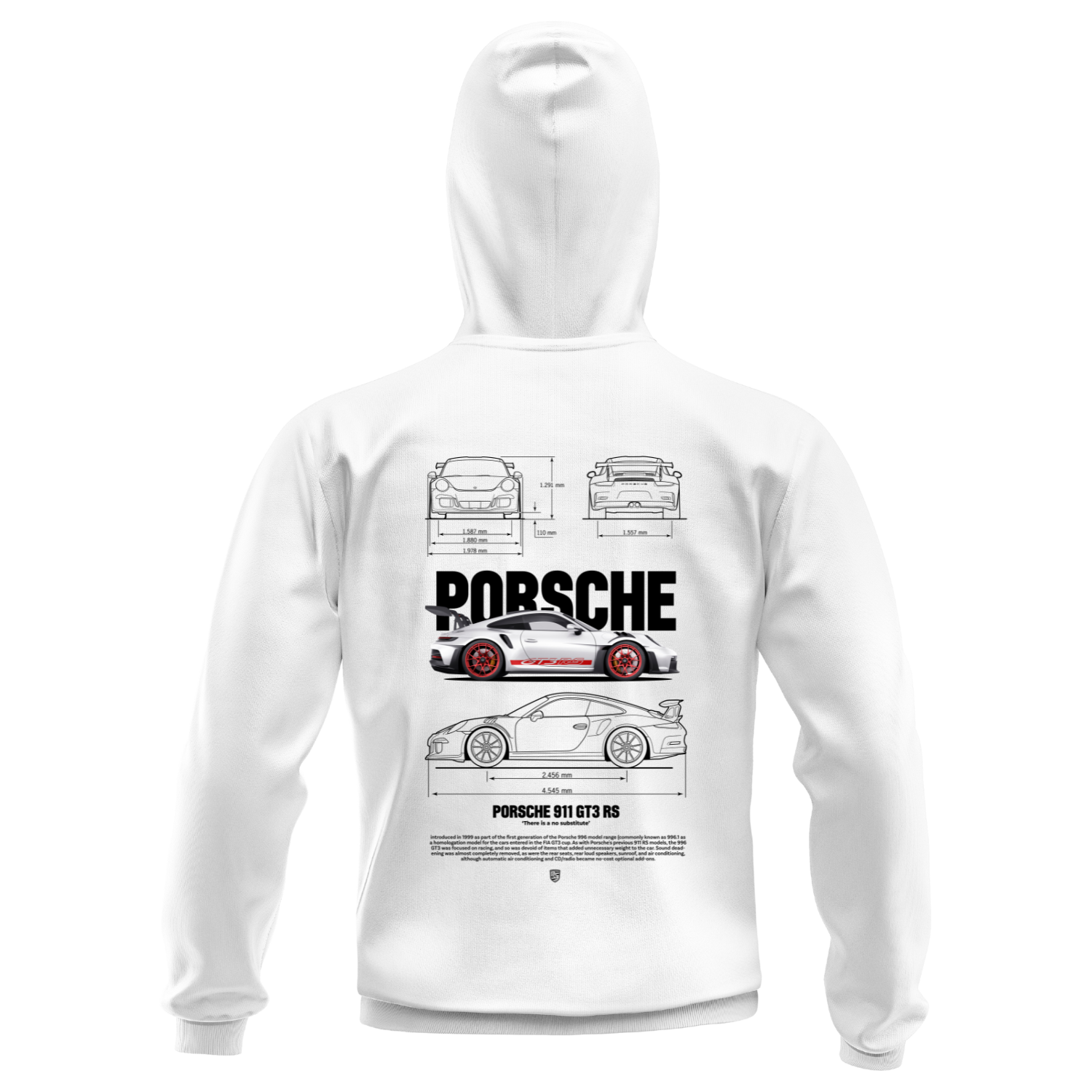 Polerón Porsche 911 GT3 RS Blueprint – Porsche