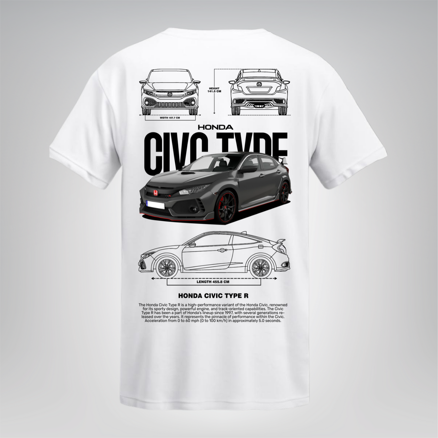 Polera Honda Civic Type R – JDM Legend