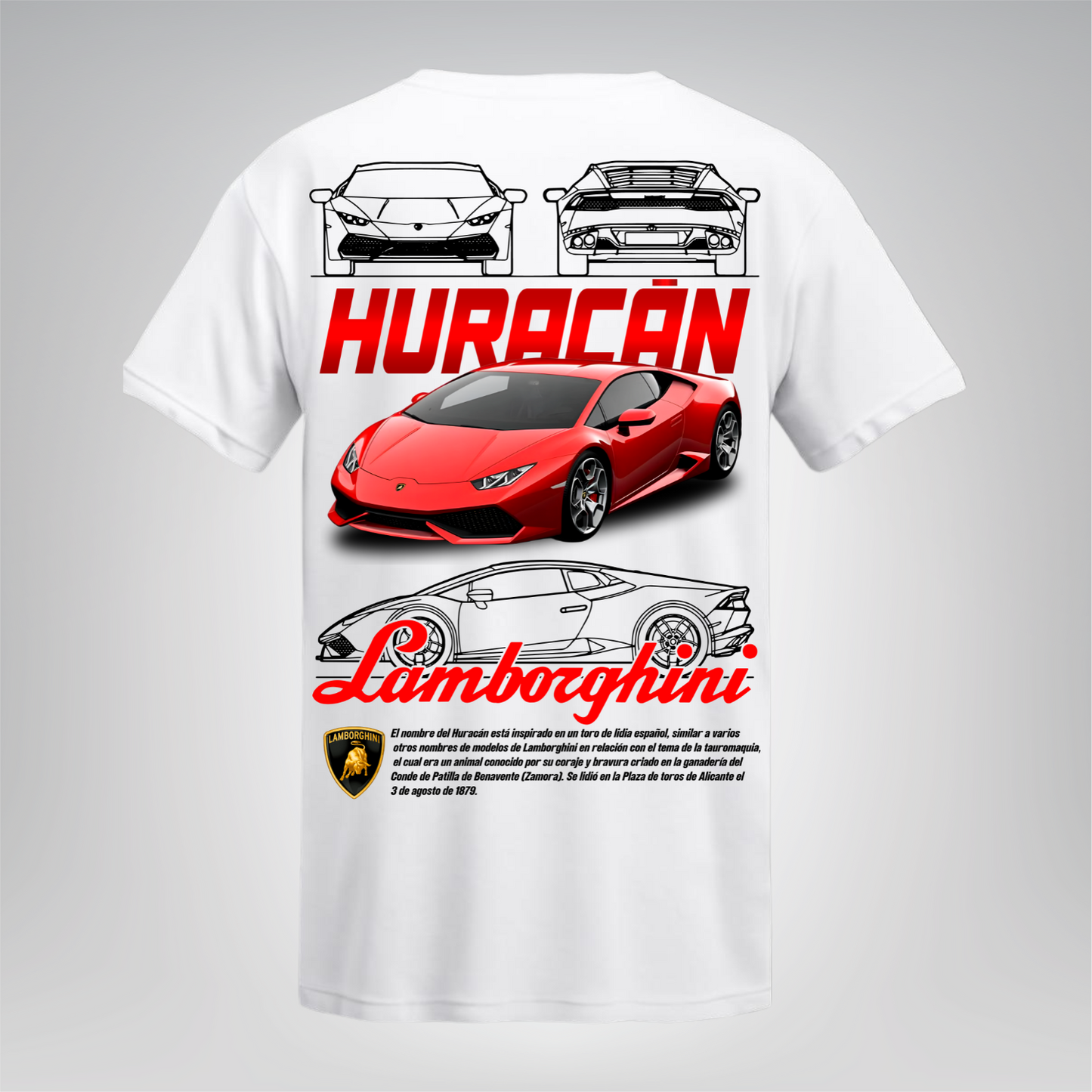 Polera Huracán – Lamborghini