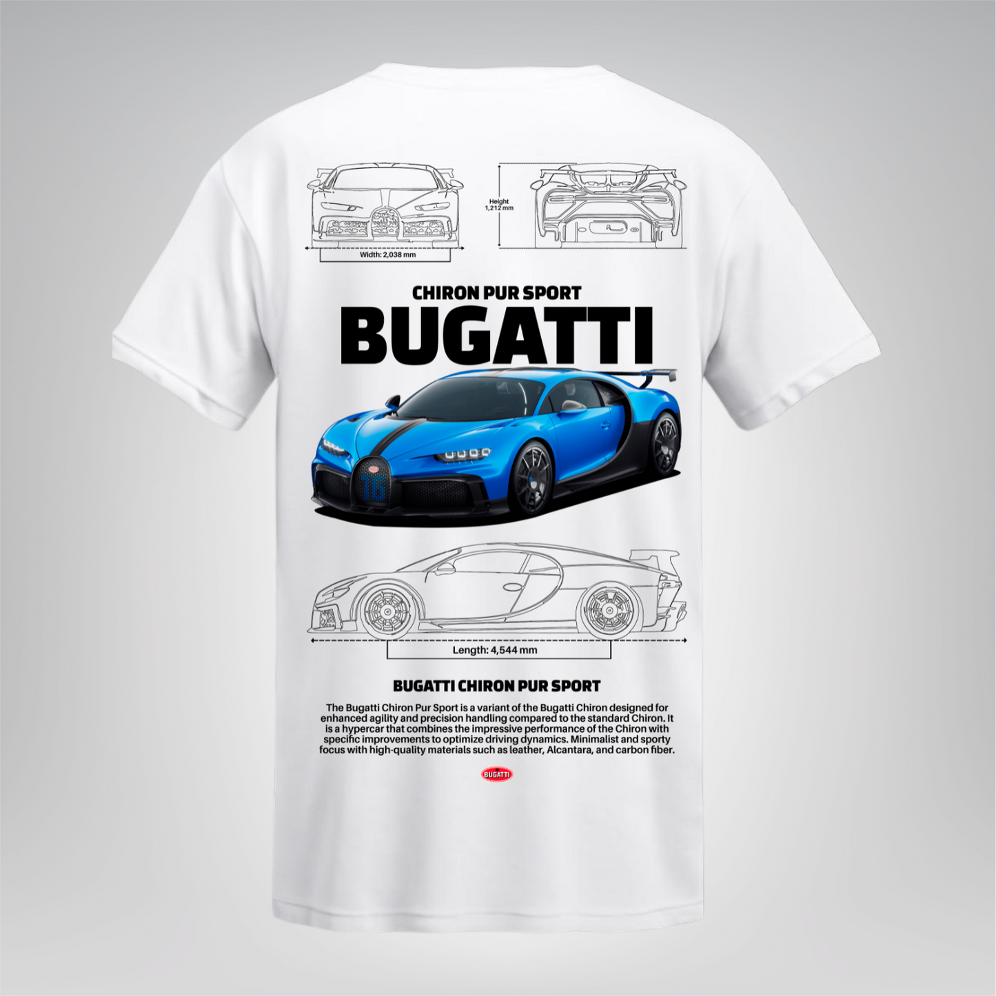 Polera Chiron Pur Sport – Bugatti
