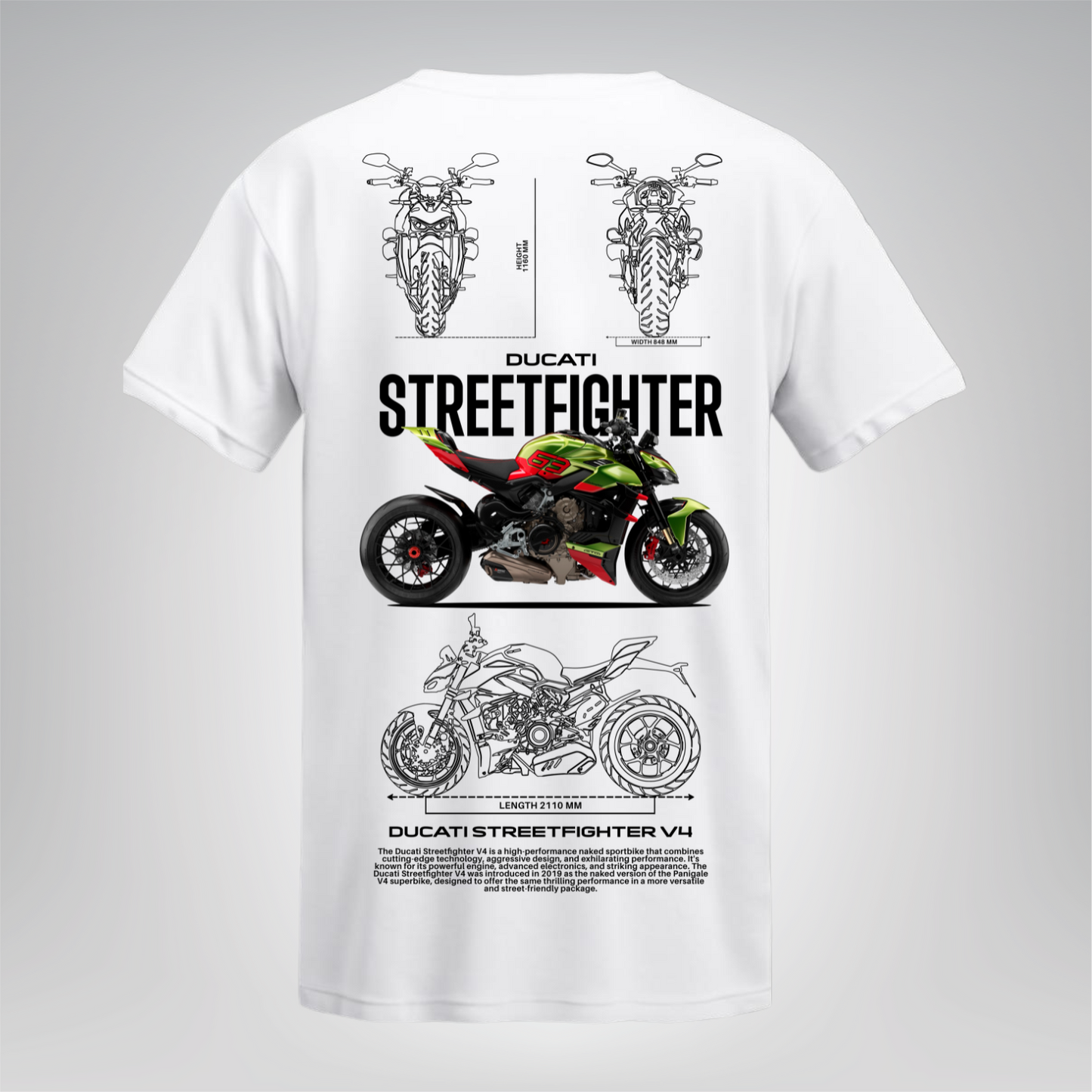 Polera Ducati Streetfighter V4