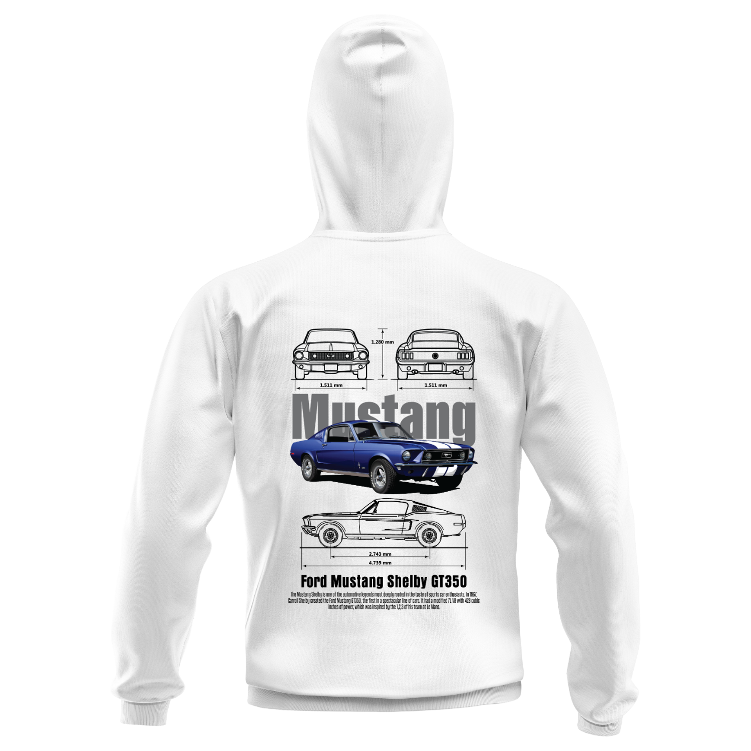 Polerón Ford Mustang Shelby GT350 Blueprint – Ford