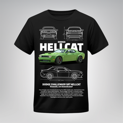Polera Hellcat – Dodge Challenger