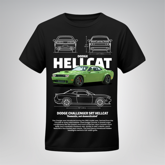 Polera Hellcat – Dodge Challenger