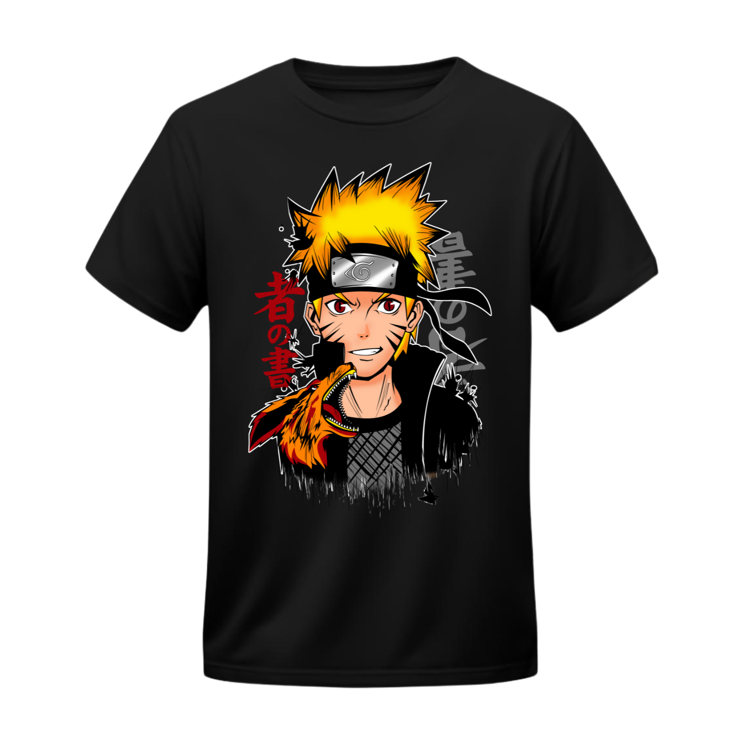 Polera El Despertar del Kyubi – Naruto