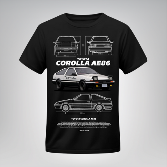 Polera Corolla AE86 – Toyota