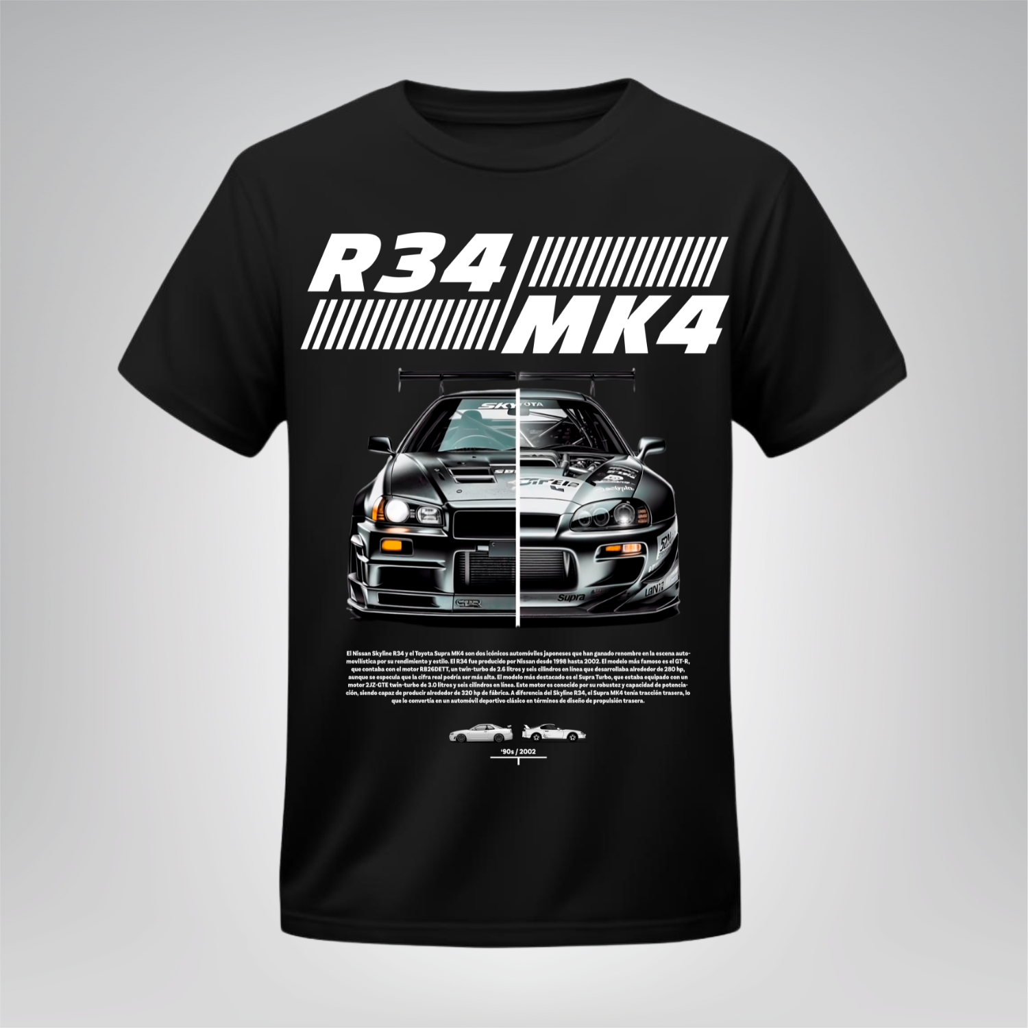 Polera R34 vs MK4 – JDM Legends