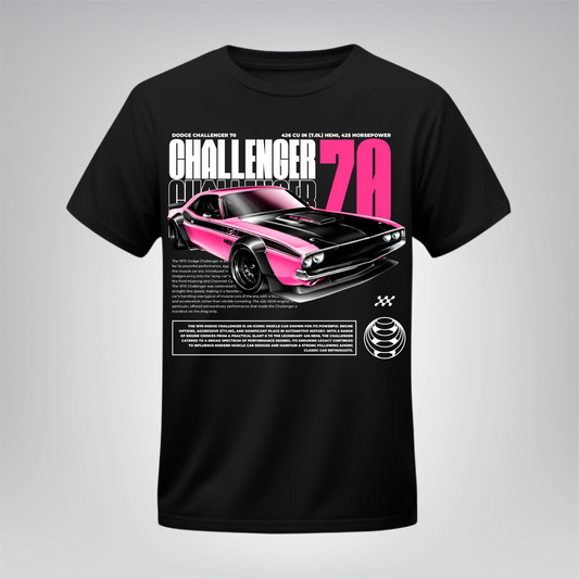 Polera Dodge Challenger 70 – Muscle Car Edition