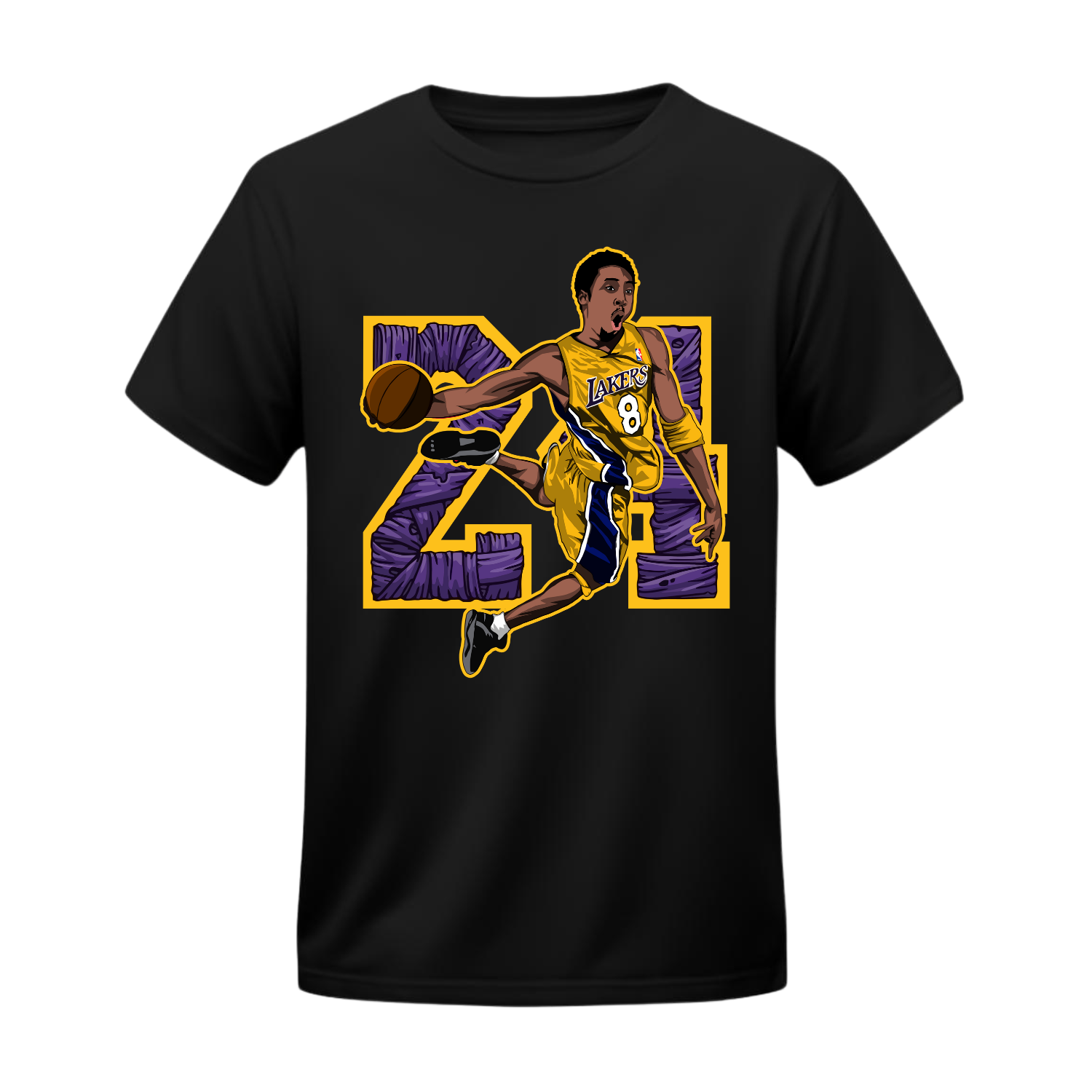 Polera LeBron James The King #23 – LA Lakers