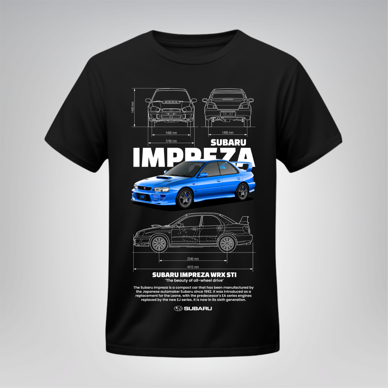 Polera Impreza WRX STI – Subaru