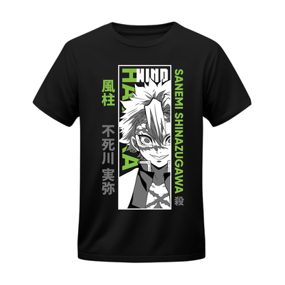 Polera Sanemi: Furia del Viento – Kimetsu no Yaiba