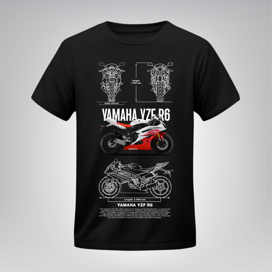 Polera Yamaha YZF R6 – Racing Spirit