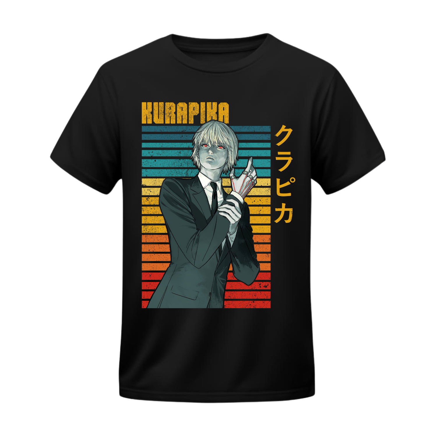 Polera Kurapika Vengeance – Hunter x Hunter