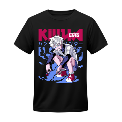 Polera Killua Godspeed – Hunter x Hunter