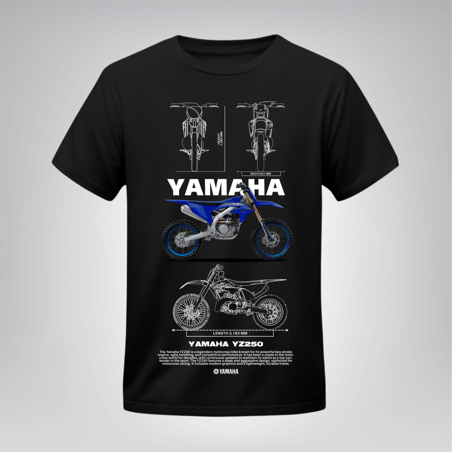 Polera Yamaha YZ250 – Motocross Power