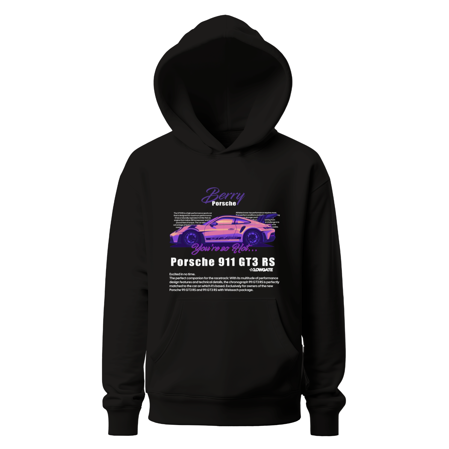 Polerón Porsche 911 GT3 RS Blueprint – Porsche