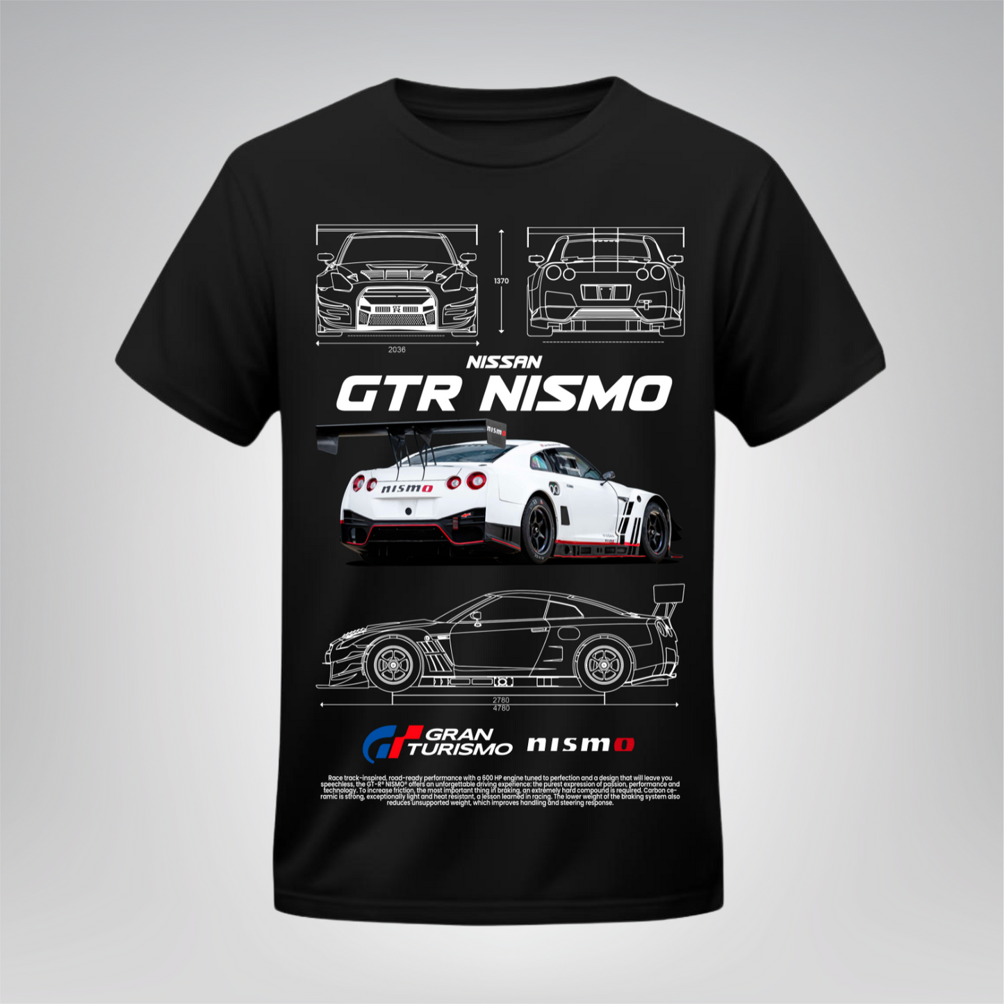 Polera Nissan GT-R Nismo