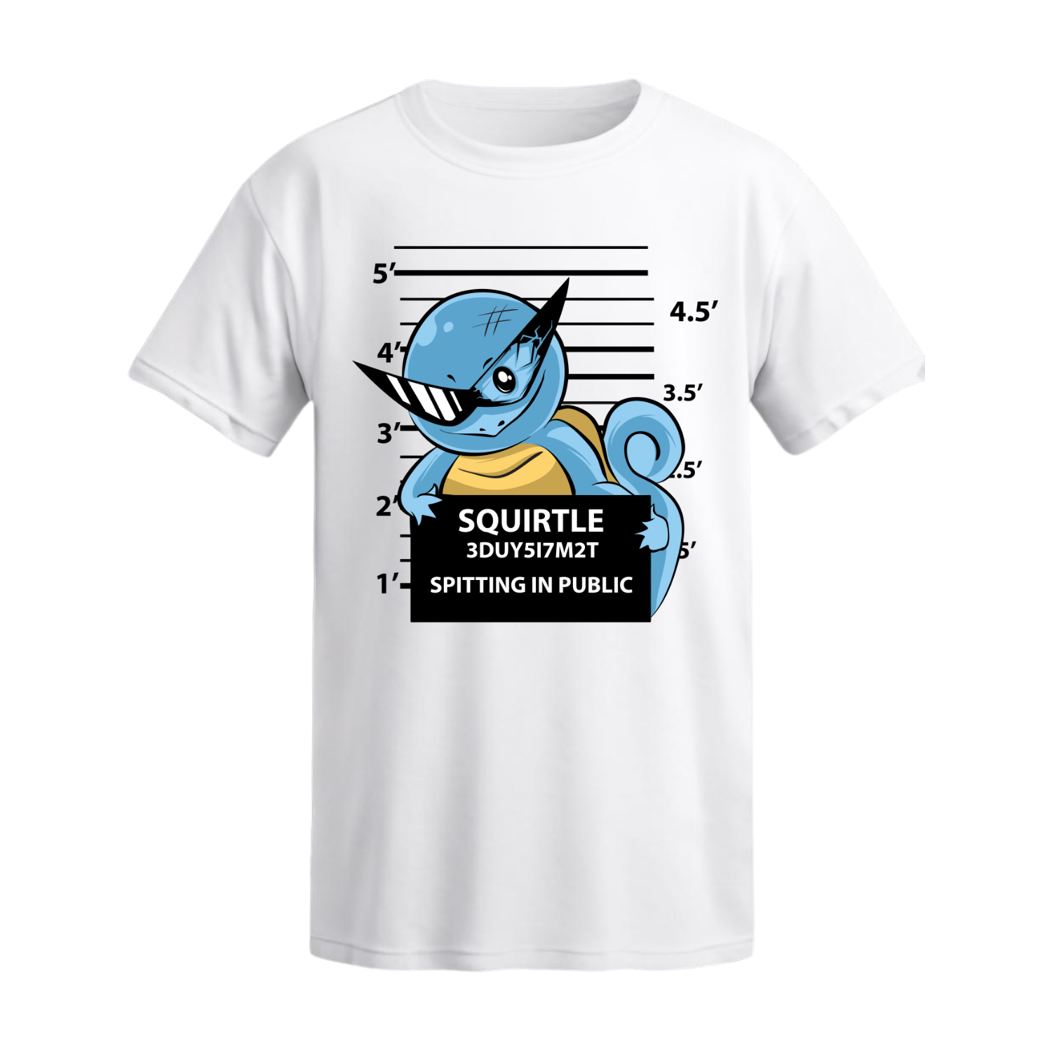Polera Squirtle Mugshot – Pokémon