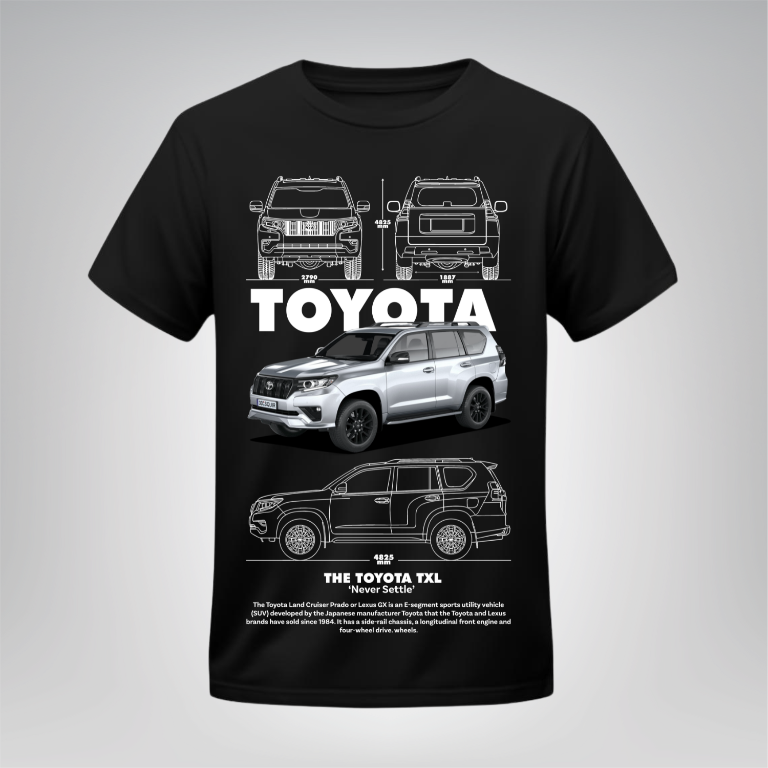 Polera Toyota TXL – Land Cruiser