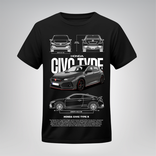 Polera Honda Civic Type R – JDM Legend